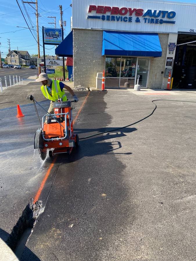 commercial work on a concrete wire in pittsburgh pennsylvania by a licensed electrician